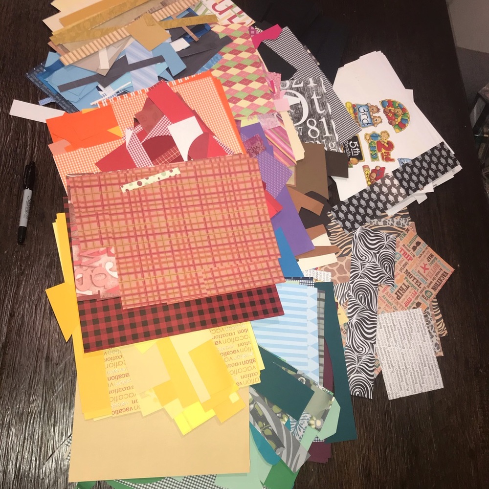 Cardstock and scrapbooking paper motherload